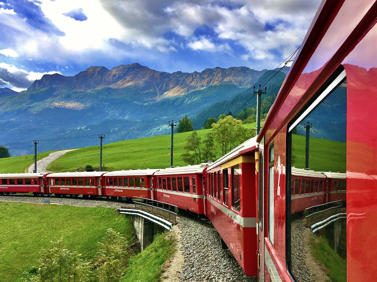 Viaggia con Luca -Trenino Rosso del Bernina